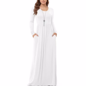 asklazy women s long sleeve loose plain maxi dresses casual long dresses with pockets us size long sleeve white xl 6e8eb786 9a00 47ca a1ef de6fd99ef478.2a44b74857daddcbd3f01a874ec39628
