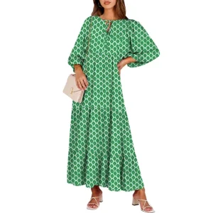 luniro wedding guest dress for women boho floral v neck lace up puff sleeves maxi summer dresses a94919ff 4ec7 4883 9de4 b7d7b298d438.858054431aacd608d18ab16e2b6e7fa5